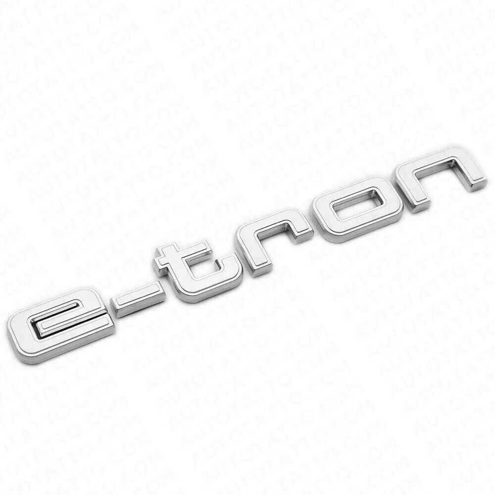 Emblem bakluke Audi 50 e-tron Silver Edition – bilde 5