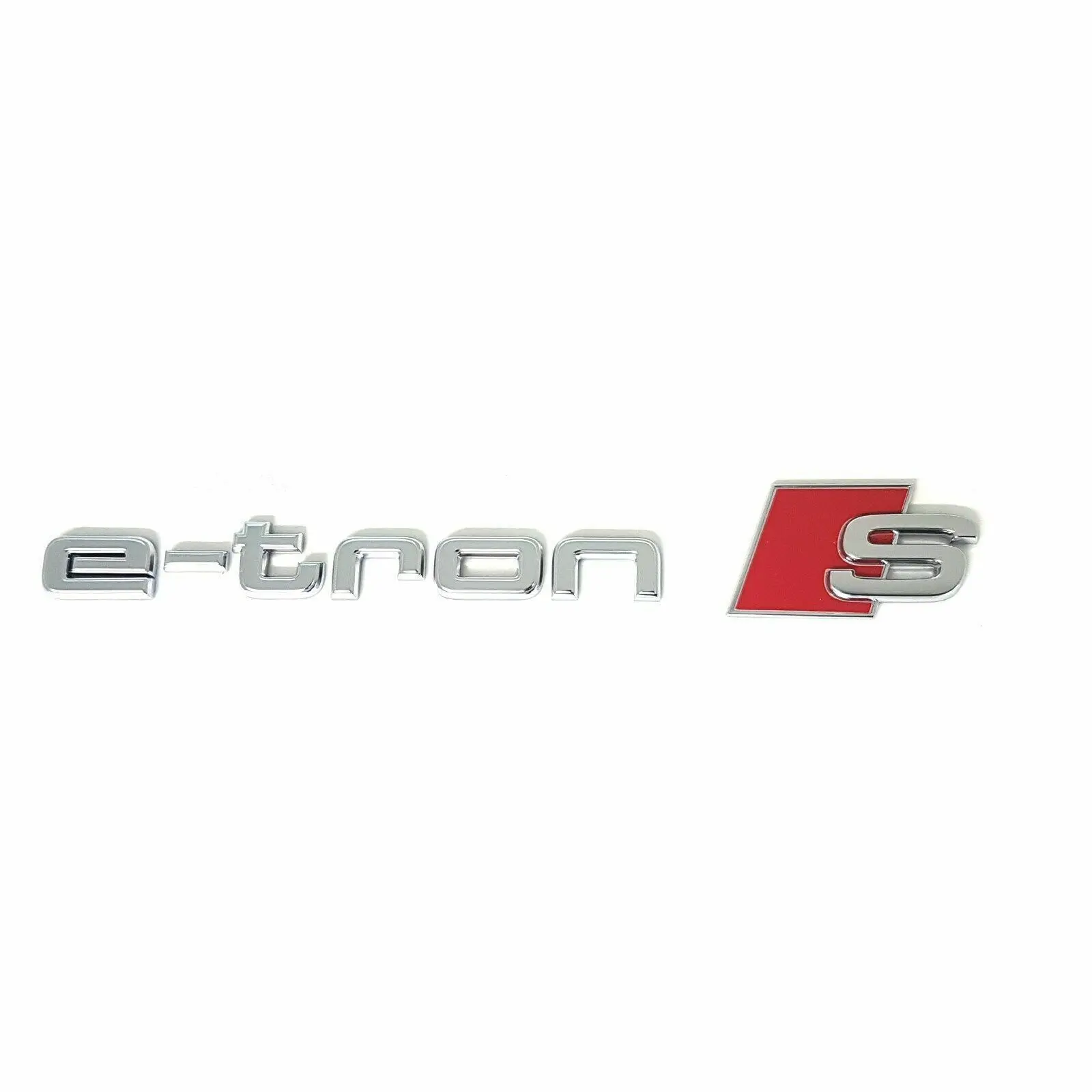 Emblem bakluke Audi e-tron S Silver Edition – bilde 5