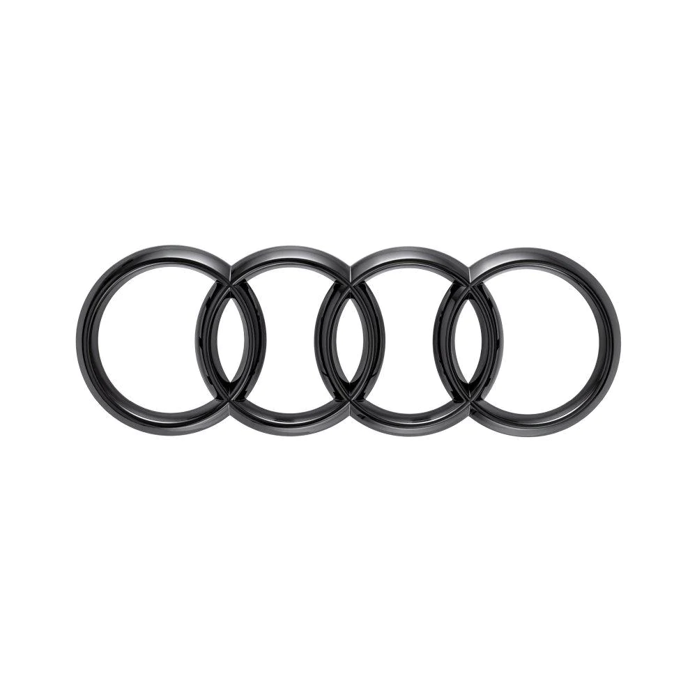 Emblem bakluke Audi | Genuine® Black Glossy – bilde 3