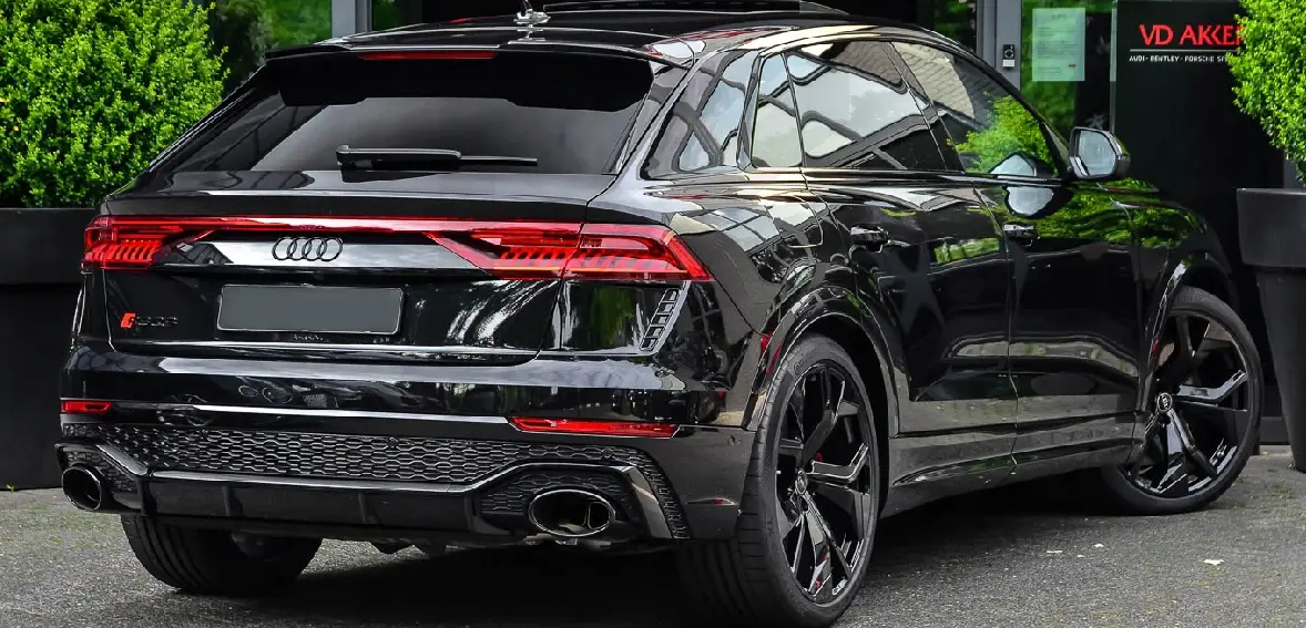 Emblem bakluke Audi | Genuine® Black Glossy – bilde 4