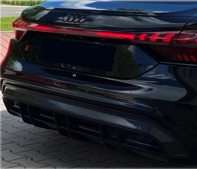 Emblem bakluke Audi Q4 e-tron 2021-> / Audi e-tron GT 2021-> Black Glossy – bilde 2