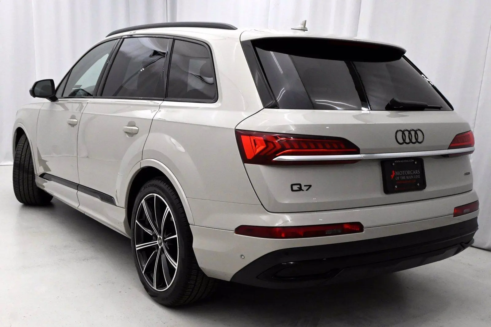 Emblem bakluke Audi Q7 II (4M) 2015 - 2021 | Black Edition – bilde 2