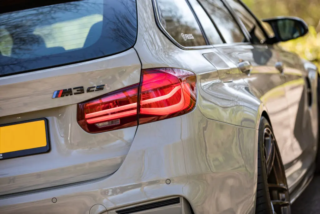 Emblem bakluke BMW M3 CS (F80) Black Edition – bilde 2