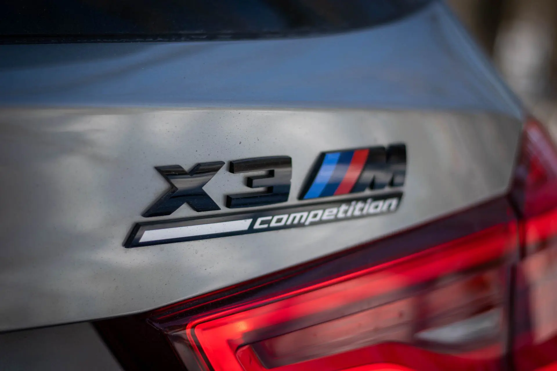 Emblem bakluke BMW X3 M Competition Black  Image 2