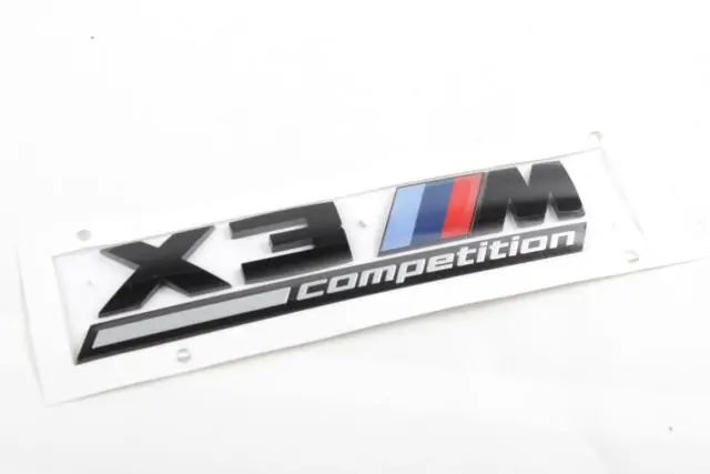 Emblem bakluke BMW X3 M Competition Black  Image 7