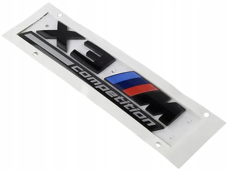 Emblem bakluke BMW X3 M Competition Black  Image 8