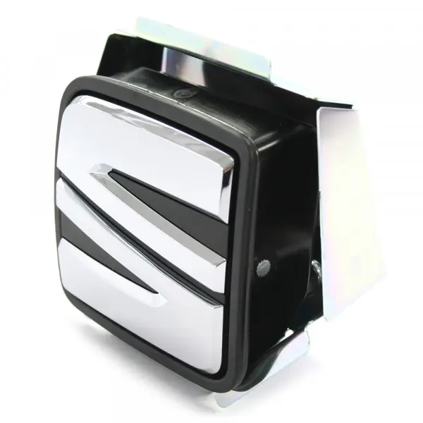 Emblem / Bakluke håndtak Seat Leon III | Satin Black / Chrome – bilde 2