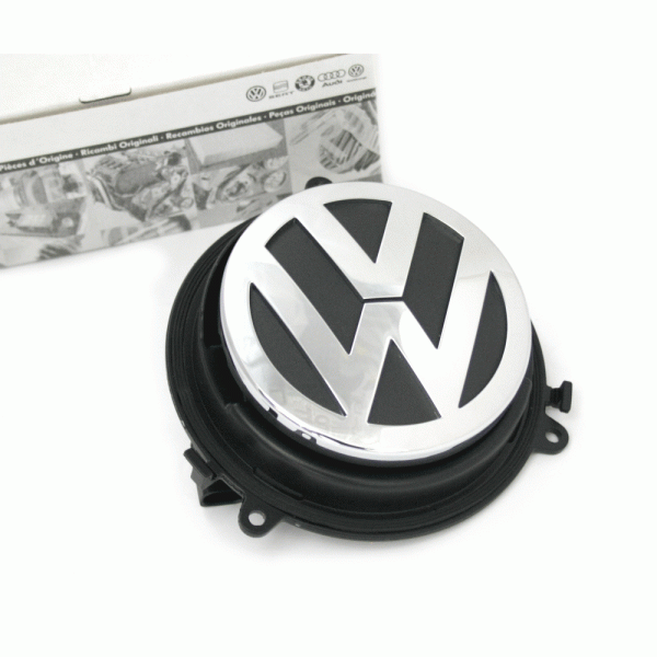 Emblem / Bakluke håndtak VW Eos / VW Golf 5 / VW Passat | Chrome / Black