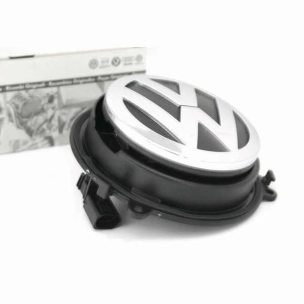 Emblem / Bakluke håndtak VW Eos / VW Golf 5 / VW Passat | Chrome / Black – bilde 2