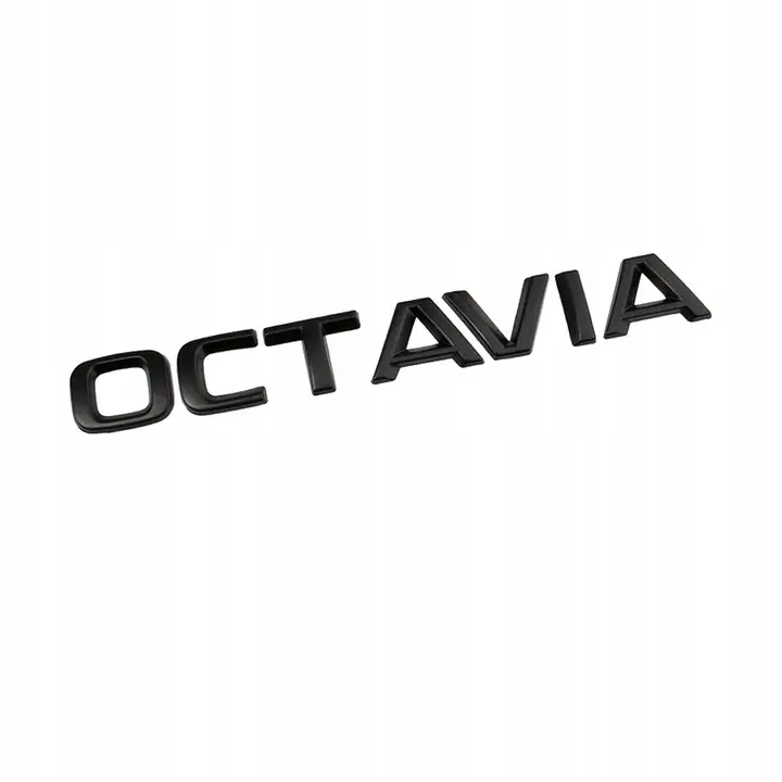 Emblem bakluke Škoda Octavia IV 2019 ->  | Piano Glossy Black – bilde 4