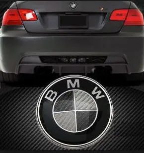 Emblem BMW Carbon - 1 stk. | D - Ø73mm Image 2