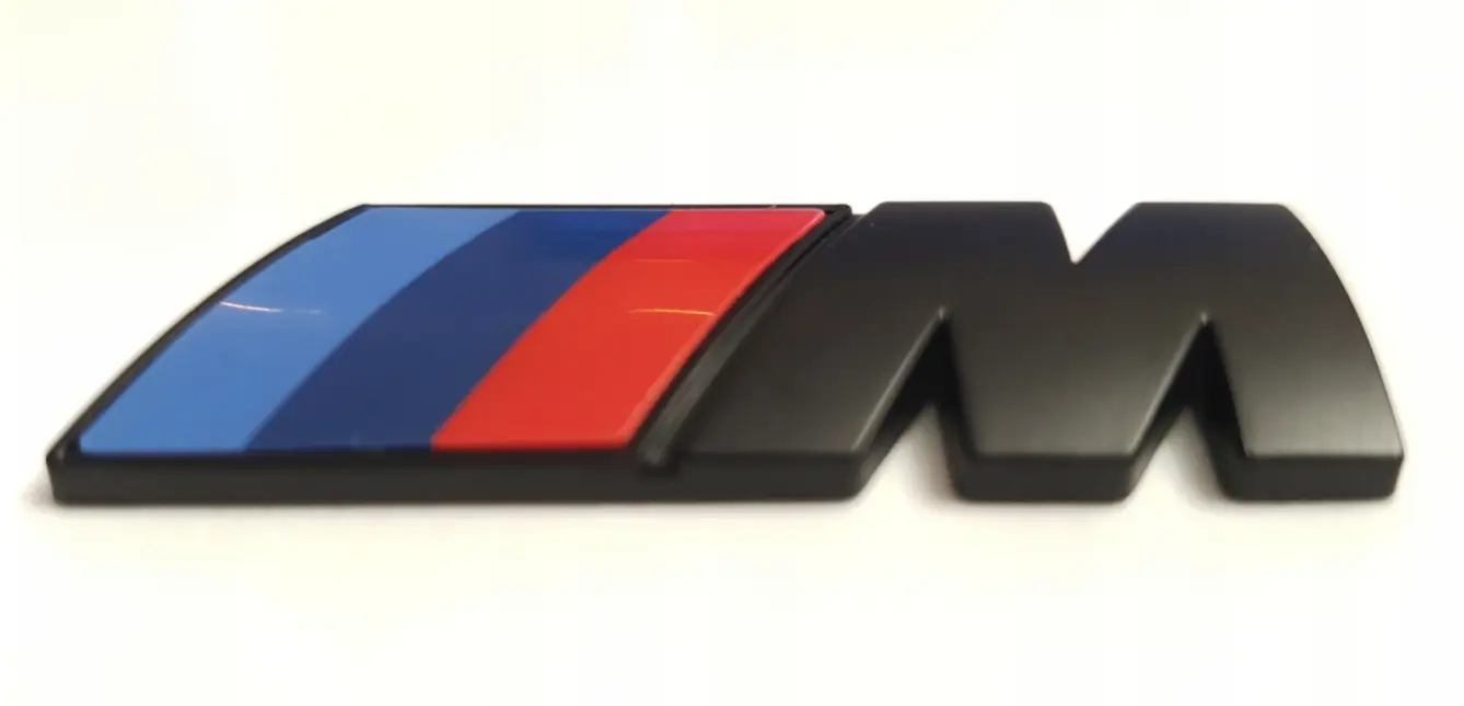 Emblem BMW M Power M Pakke 3D Black Image 1