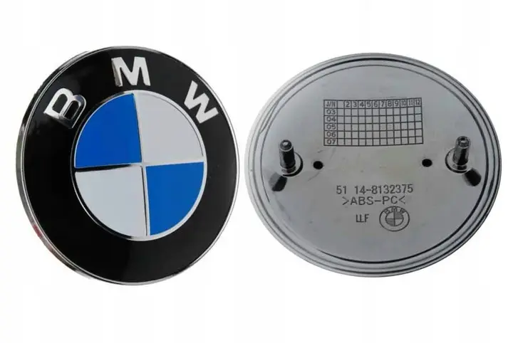 Emblem BMW panser / bakluke | D - Ø78mm – bilde 2