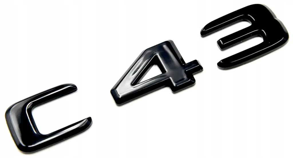 Emblem C43 Mercedes-Benz C (W205 / W206) | Sport Black Edition – bilde 2