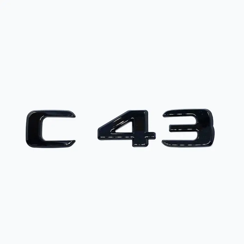 Emblem C43 Mercedes-Benz C (W205 / W206) | Sport Black Edition – bilde 3