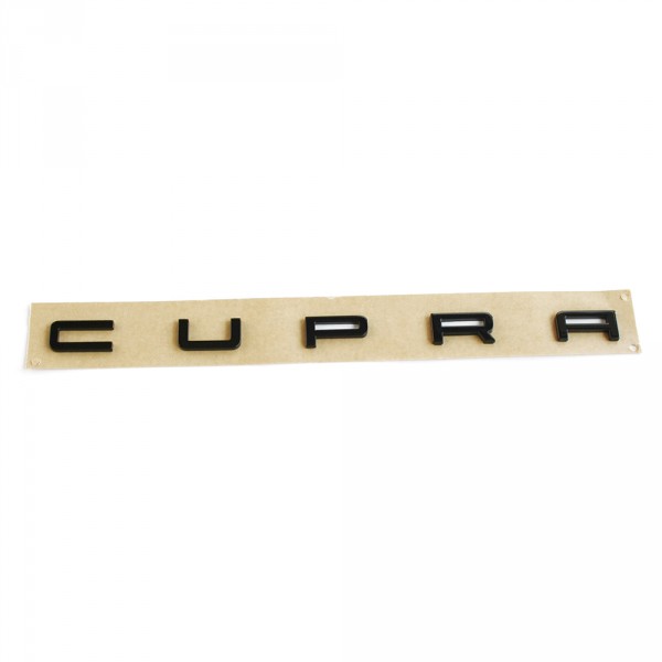 Emblem CUPRA Seat Leon (5F) 2013 -> | Black Glossy