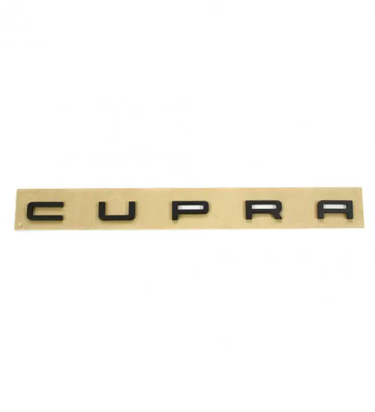 Emblem Cupra Seat Leon (5F) 2013 -> | Black matt