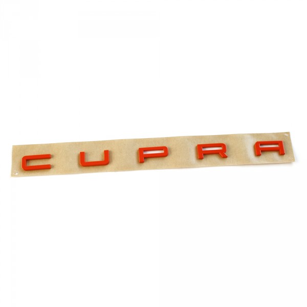 Emblem CUPRA Seat Leon (5F) 2013 -> | Orange