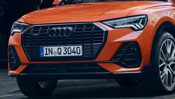 Emblem grill Audi Q7 4M 2015 - 2021 │ Black Edition