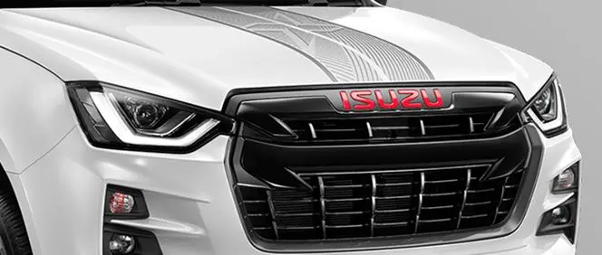 Emblem grill Isuzu D-Max III 2019 -> │ Sport Red Edition