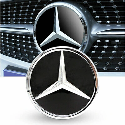 Emblem grill Mercedes-Benz  │ Genuine® Distronic Front Grill Star Image 3