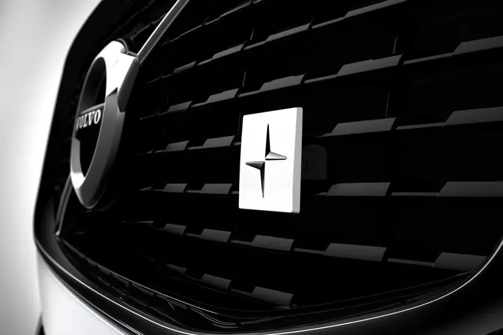 Emblem grill Polestar Black Edition