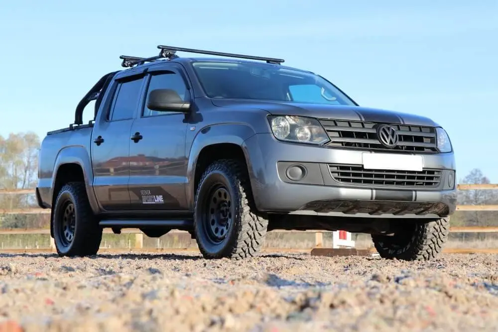Emblem grill VW Amarok 2009 - 2020 │ Monte Carlo Black Matt Edition Image 4