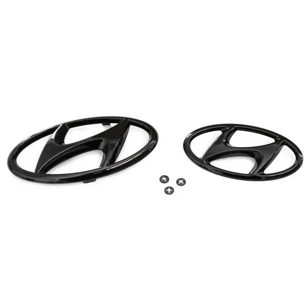 Emblem Hyundai i20N (BC3) | Black Glossy