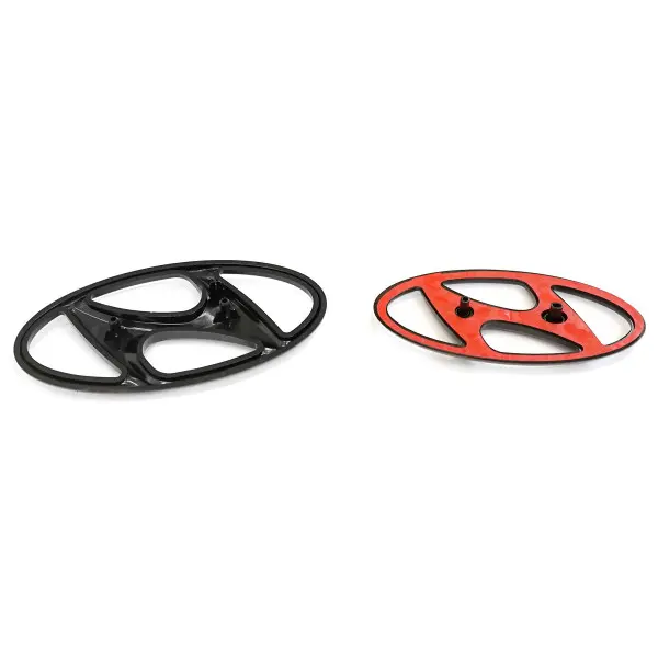 Emblem Hyundai i30 Fastback N Logo | Black Glossy Image 2