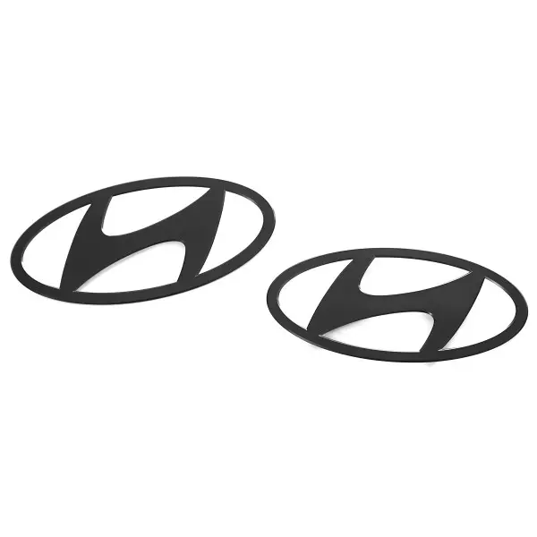 Emblem Hyundai IONIQ 6 | Black matt Image 1