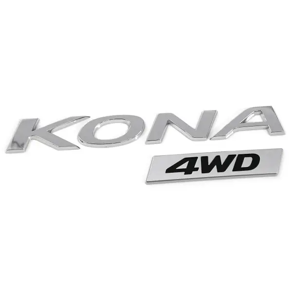 Emblem Hyundai Kona 4WD | Chrome