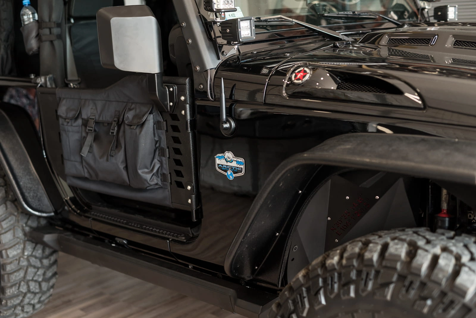 Emblem Jeep Wrangler │ Arctic 90N Edition Badge – bilde 4
