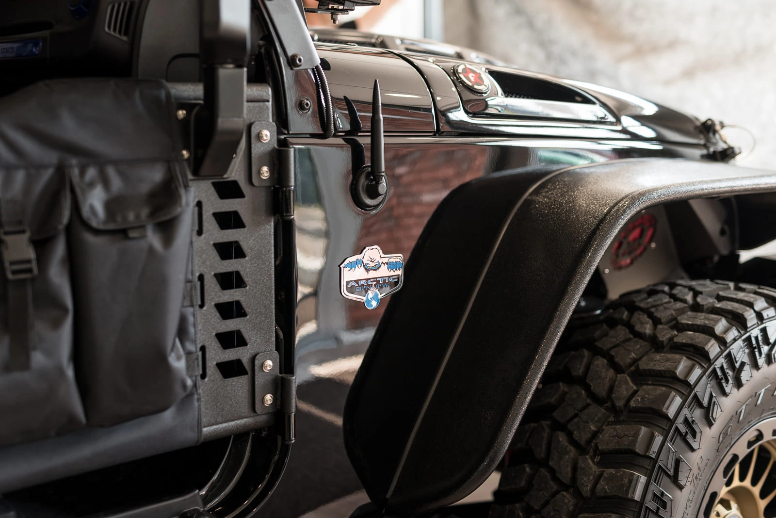 Emblem Jeep Wrangler │ Arctic 90N Edition Badge – bilde 5