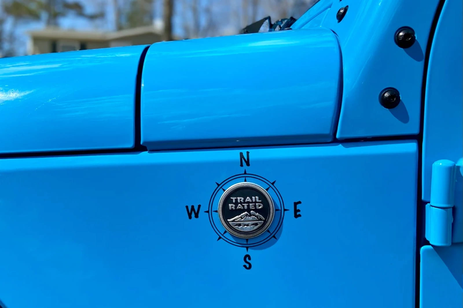 Emblem Jeep Wrangler JK 2006 - 2018 │ Trail Rated Edition Badge Image 2
