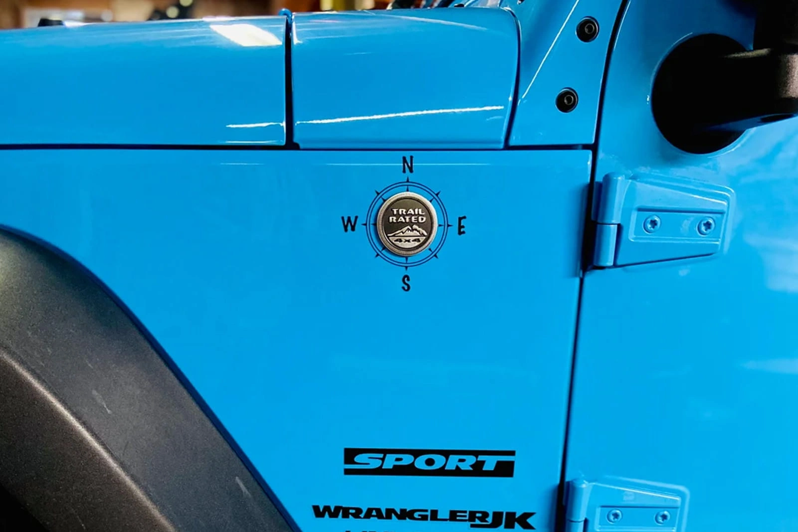 Emblem Jeep Wrangler JK 2006 - 2018 │ Trail Rated Edition Badge Image 3
