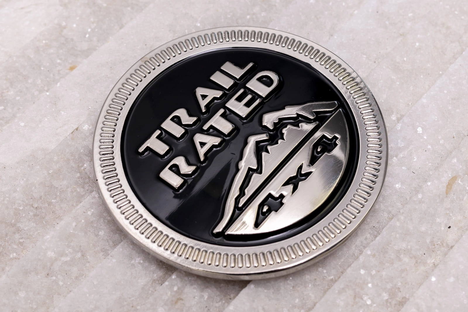 Emblem Jeep Wrangler JK 2006 - 2018 │ Trail Rated Edition Badge Image 6