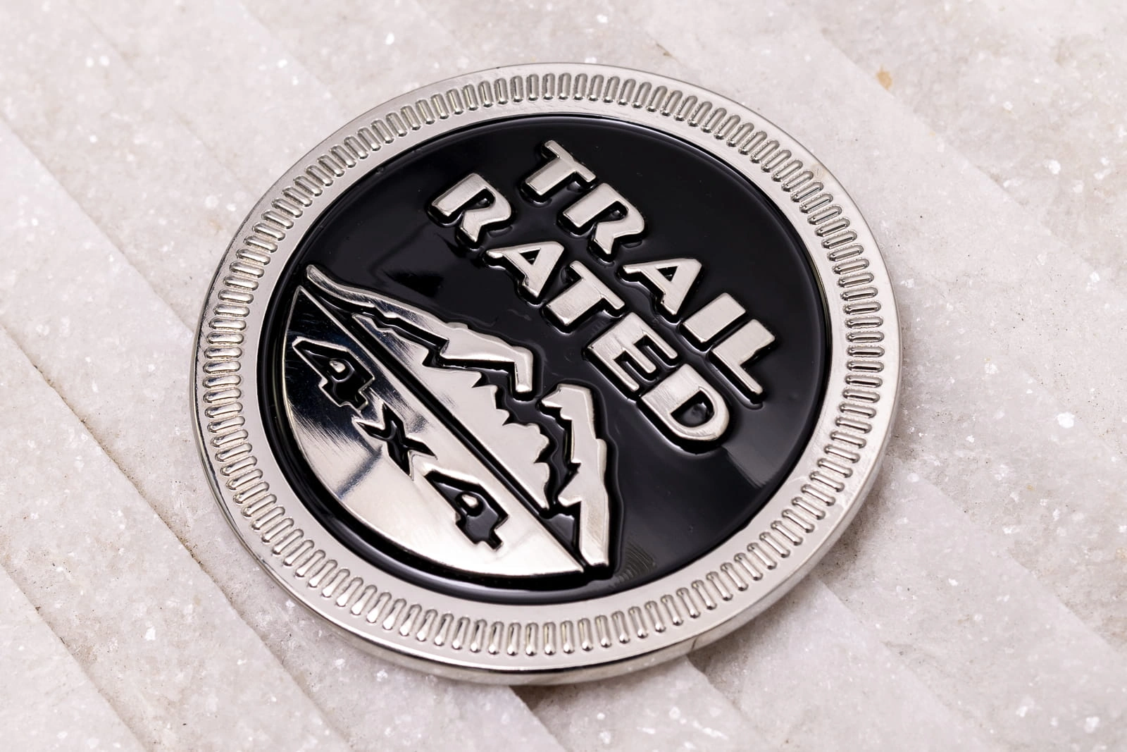 Emblem Jeep Wrangler JK 2006 - 2018 │ Trail Rated Edition Badge Image 7