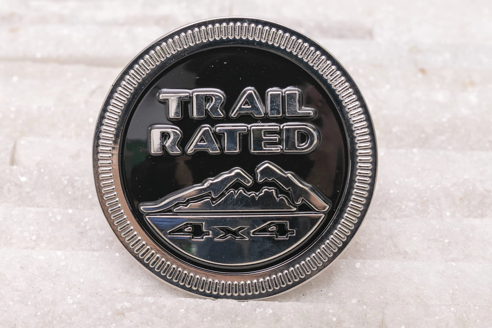 Emblem Jeep Wrangler JK 2006 - 2018 │ Trail Rated Edition Badge Image 8