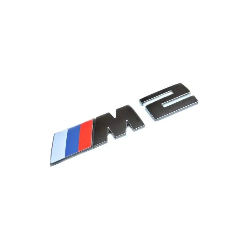 Emblem M2 Krom │ BMW Genuine® bakluke Chrome Logo – bilde 3