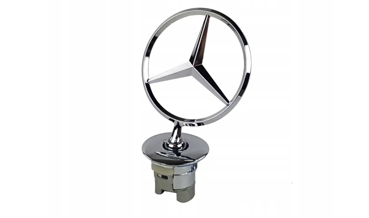Emblem Mercedes-Benz  C E S-Klasse W212 S212 W221 │ Panser stjerne Genuine® Emblem on the hood Image 2