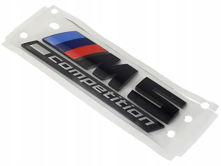 Emblem OEM BMW ///M5 Competition Black Edition Image 3