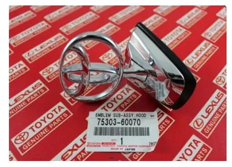 Emblem panser Toyota Land Cruiser J100 1998 - 2007 – bilde 5
