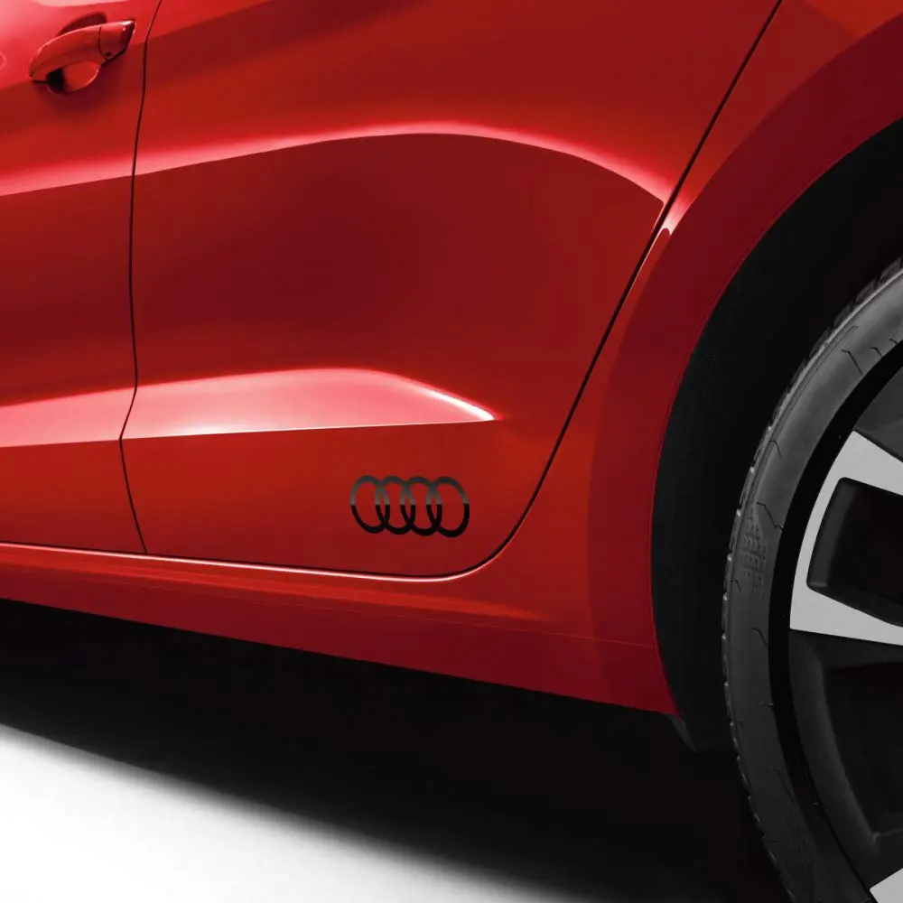 Emblem pyntefolie Audi ringer Black – bilde 2