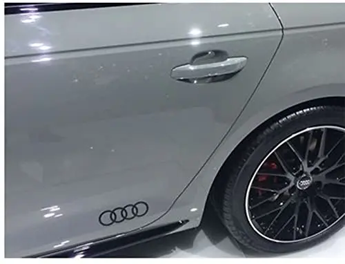 Emblem pyntefolie Audi ringer Black – bilde 5
