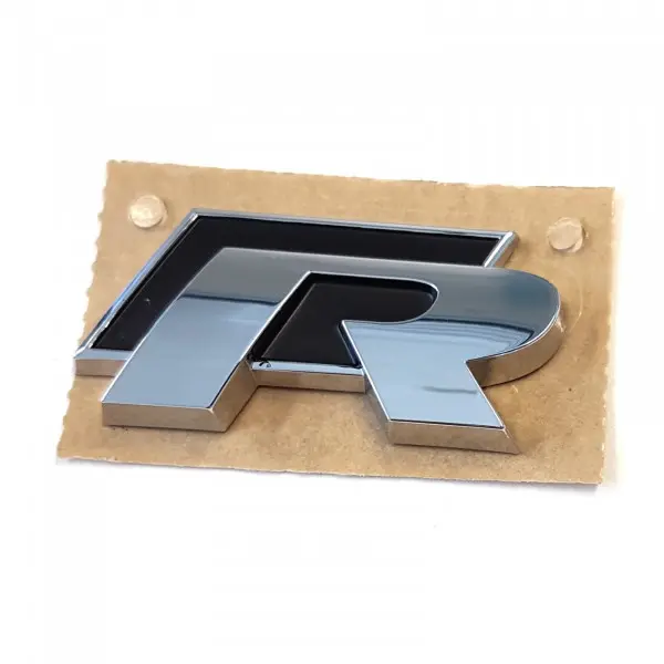 Emblem "R" VW Polo 5 (6R) WRC 2013 - 2014 | Glossy Chrome