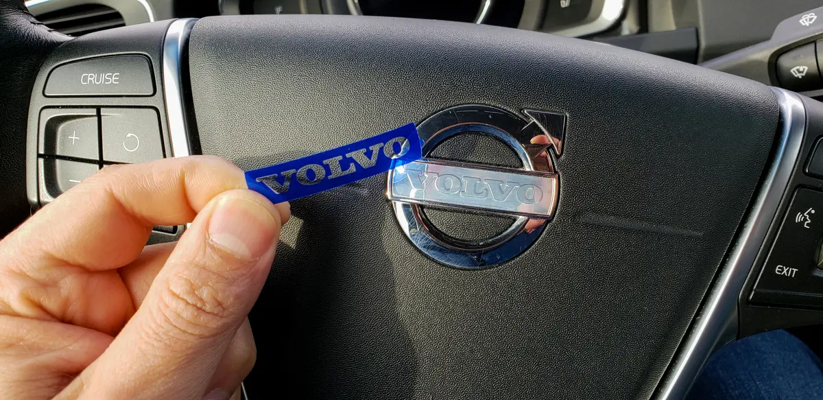 Emblem ratt Volvo - 1 stk Image 2