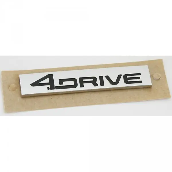 Emblem Seat 4Drive | Chrome / Black