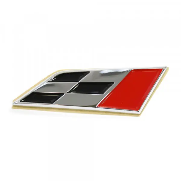 Emblem Seat Cupra | Chrome / Red / Black – bilde 2
