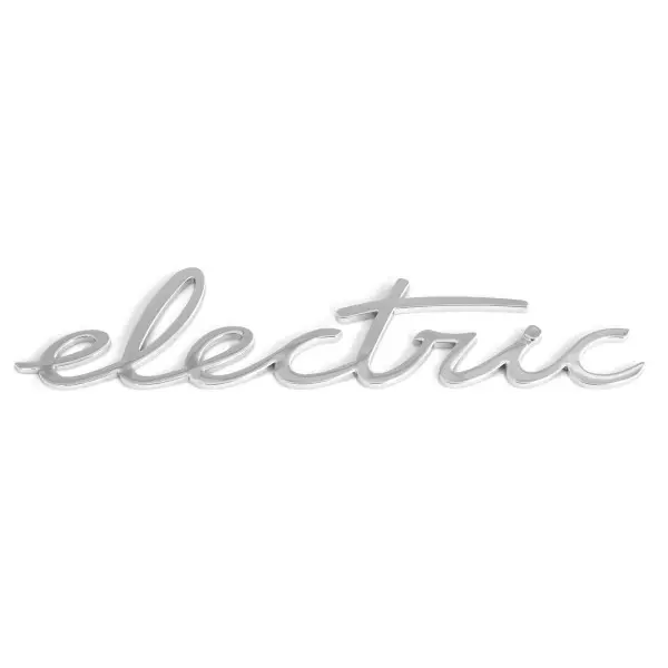Emblem Seat electric | Chrome Brilliant