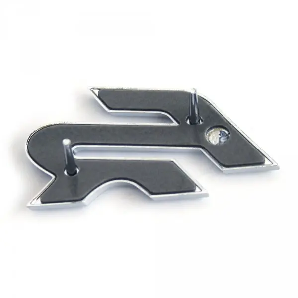 Emblem Seat FR | Chrome / Red / Black – bilde 2